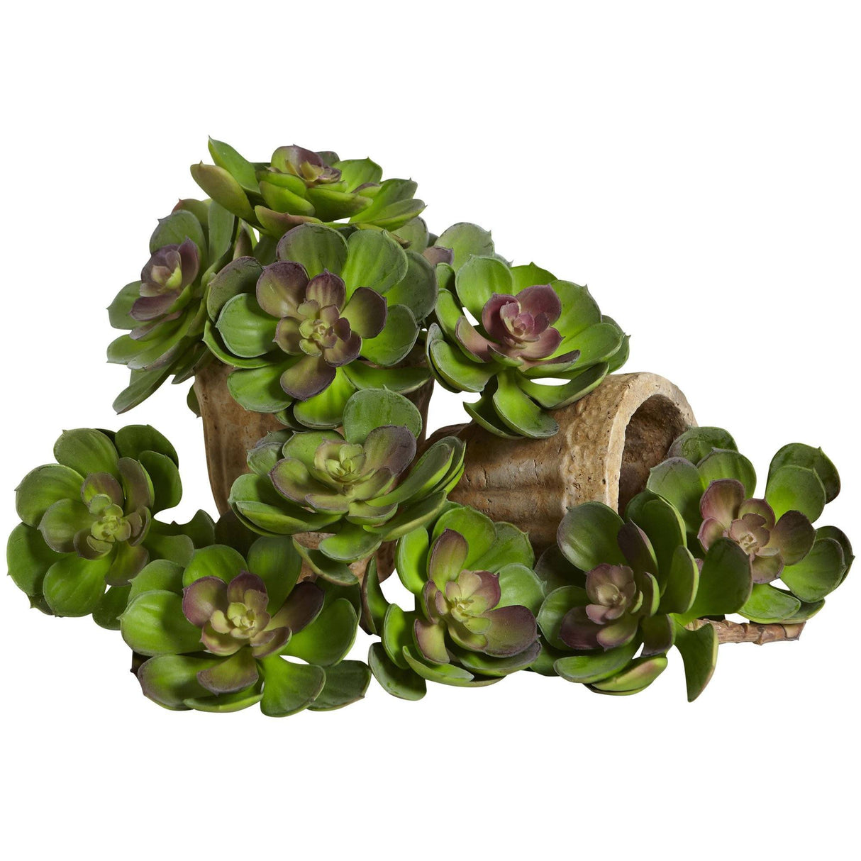 6” Artificial Echeveria Succulent (Set of 12)-Parc Decor