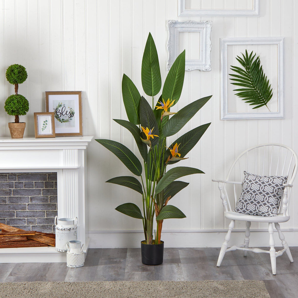 6’ Bird of Paradise Artificial Plant-Parc Decor