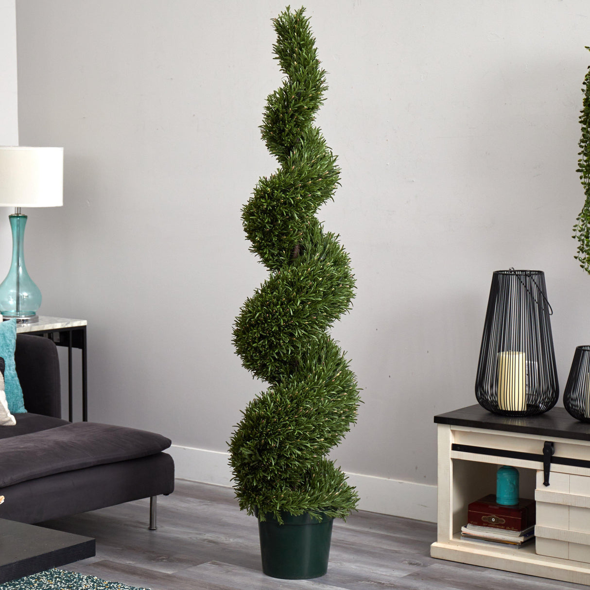 6' Rosemary Spiral Tree (Indoor/Outdoor)-Parc Decor