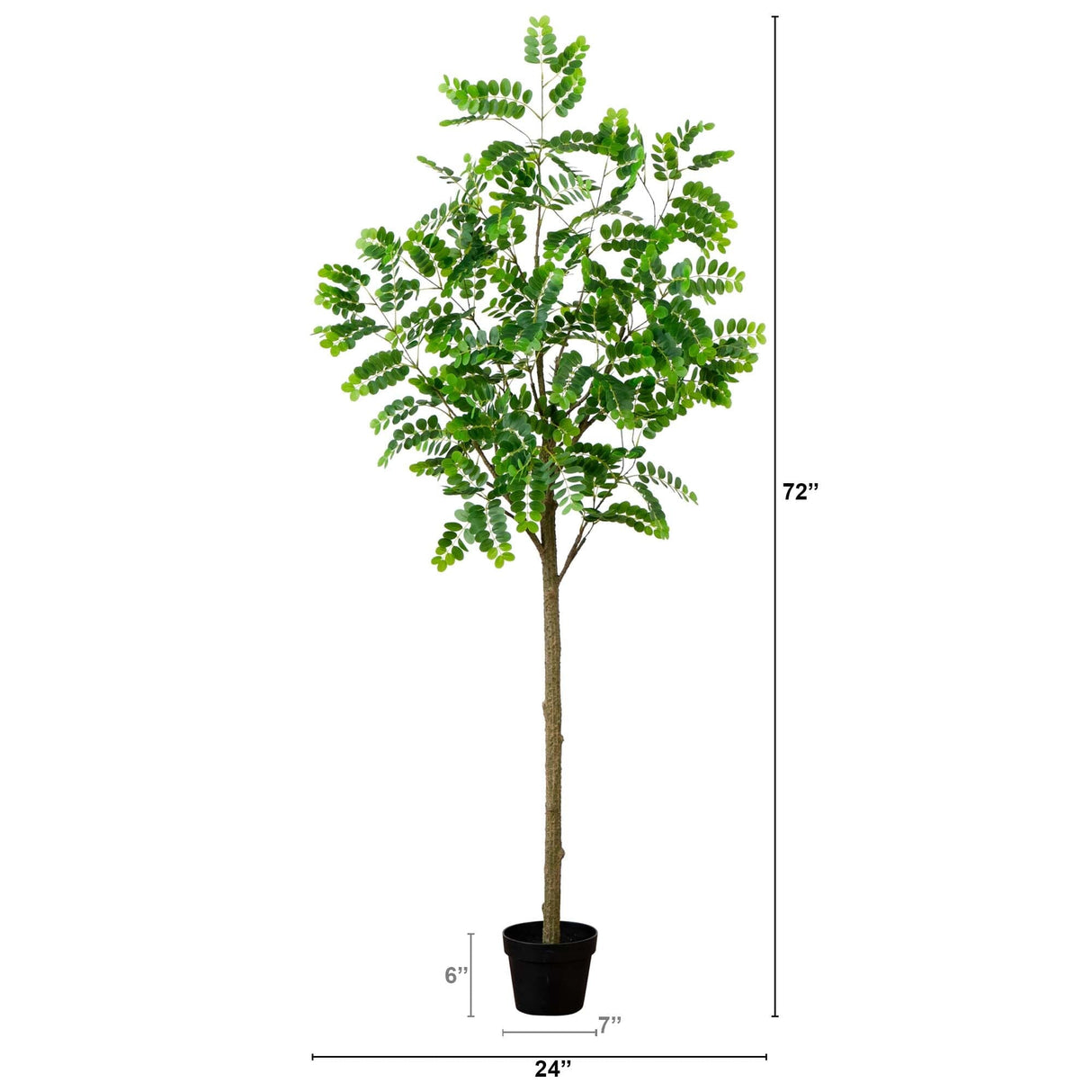6’ Artificial Greco Citrus Tree with Real Touch Leaves-Tree-Parc Decor
