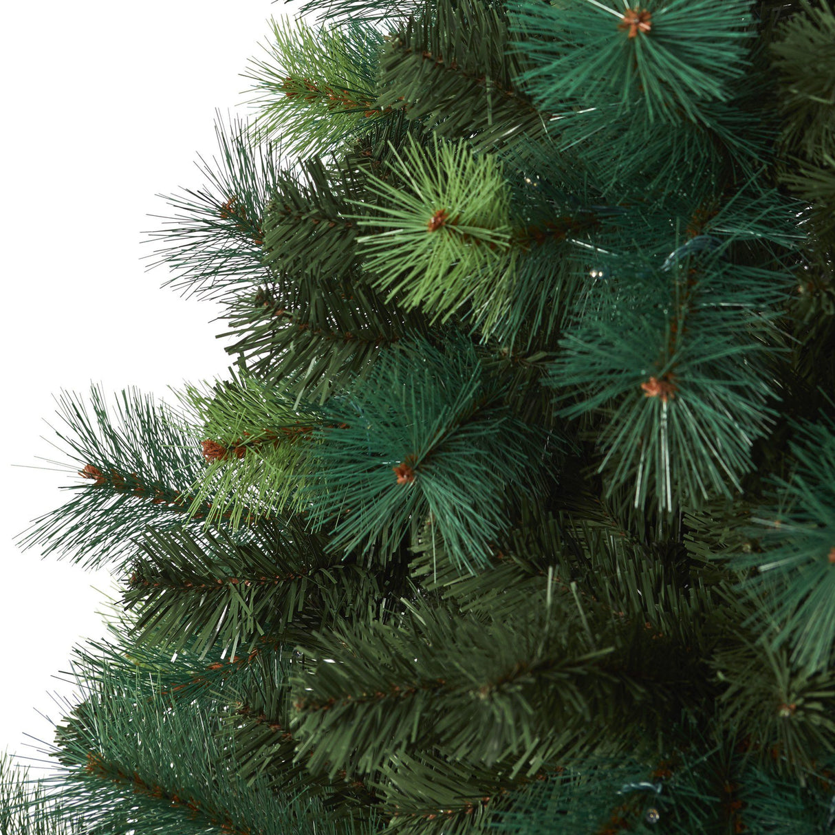6' Assorted Green Scotch Pine Artificial Christmas Tree with 250 LED Lights-Christmas Tree-Parc Decor