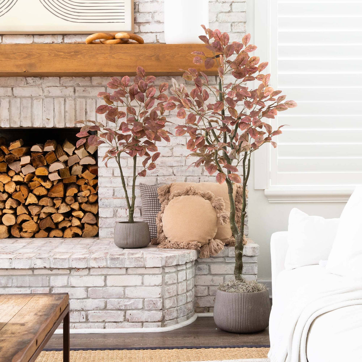 6’ Autumn Dogwood Artificial Fall Tree-Tree-Parc Decor