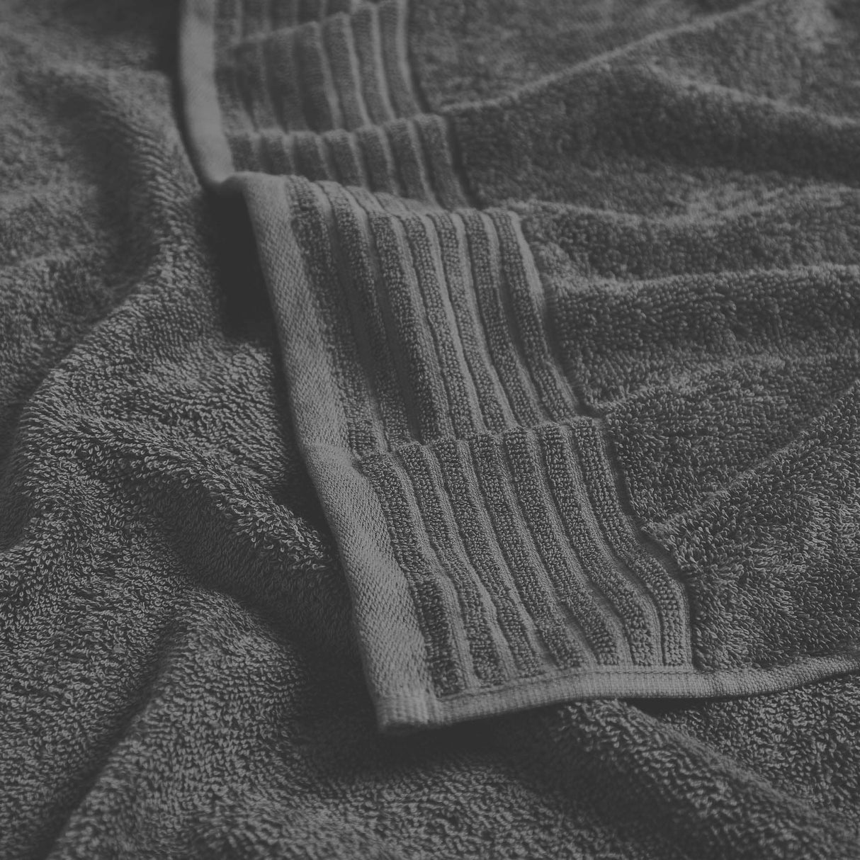 6 Piece Set Cotton Bath Towels - Kasper Collection-Bath Towels-Parc Decor