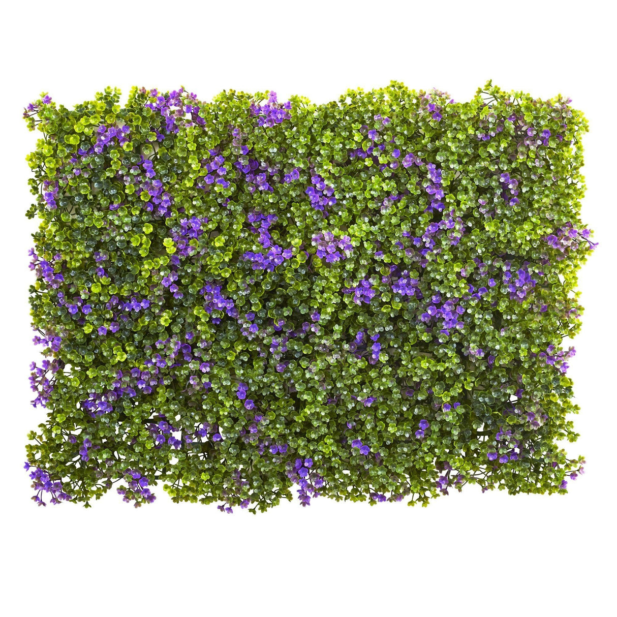 6” x 6” Purple & Green Clover Mat (Set of 12)-Parc Decor