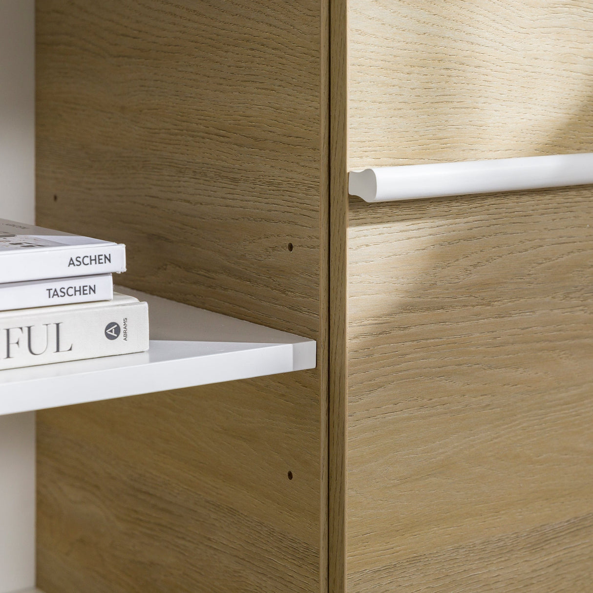 60" 2-Door Modern Media Console-Entertainment-Parc Decor