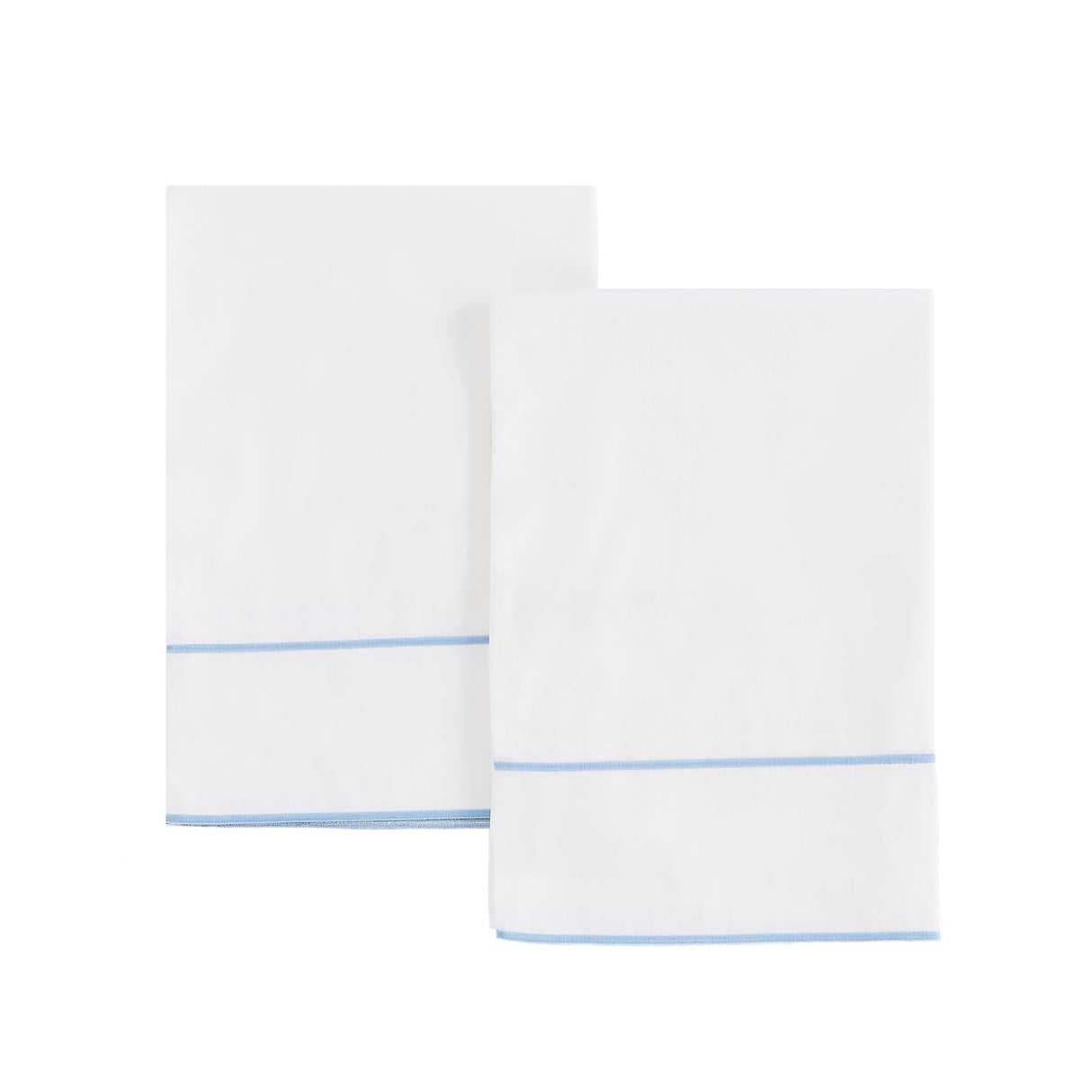 600 Thread Count Framed Sateen Embroidered Cotton Pillowcase Pair-Pillowcase-Parc Decor