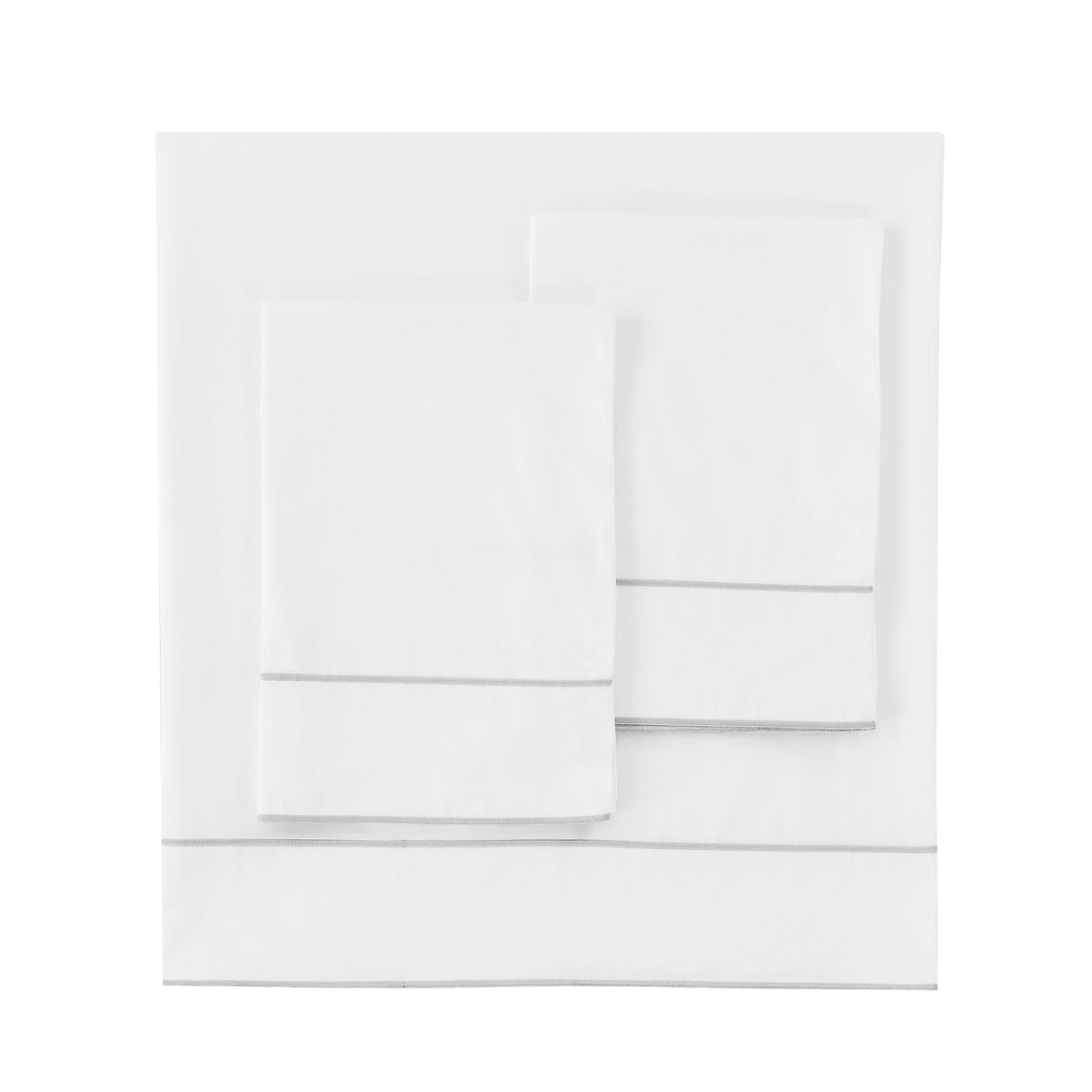 600 Thread Count Framed Sateen Embroidered Cotton Sheet Set-Sheets-Parc Decor