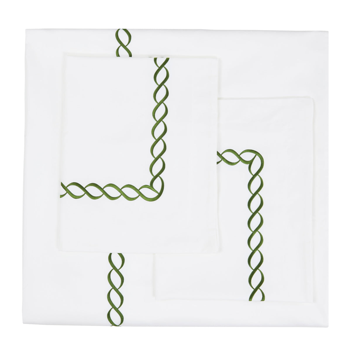 600 Thread Count Rope Embroidered Duvet Set