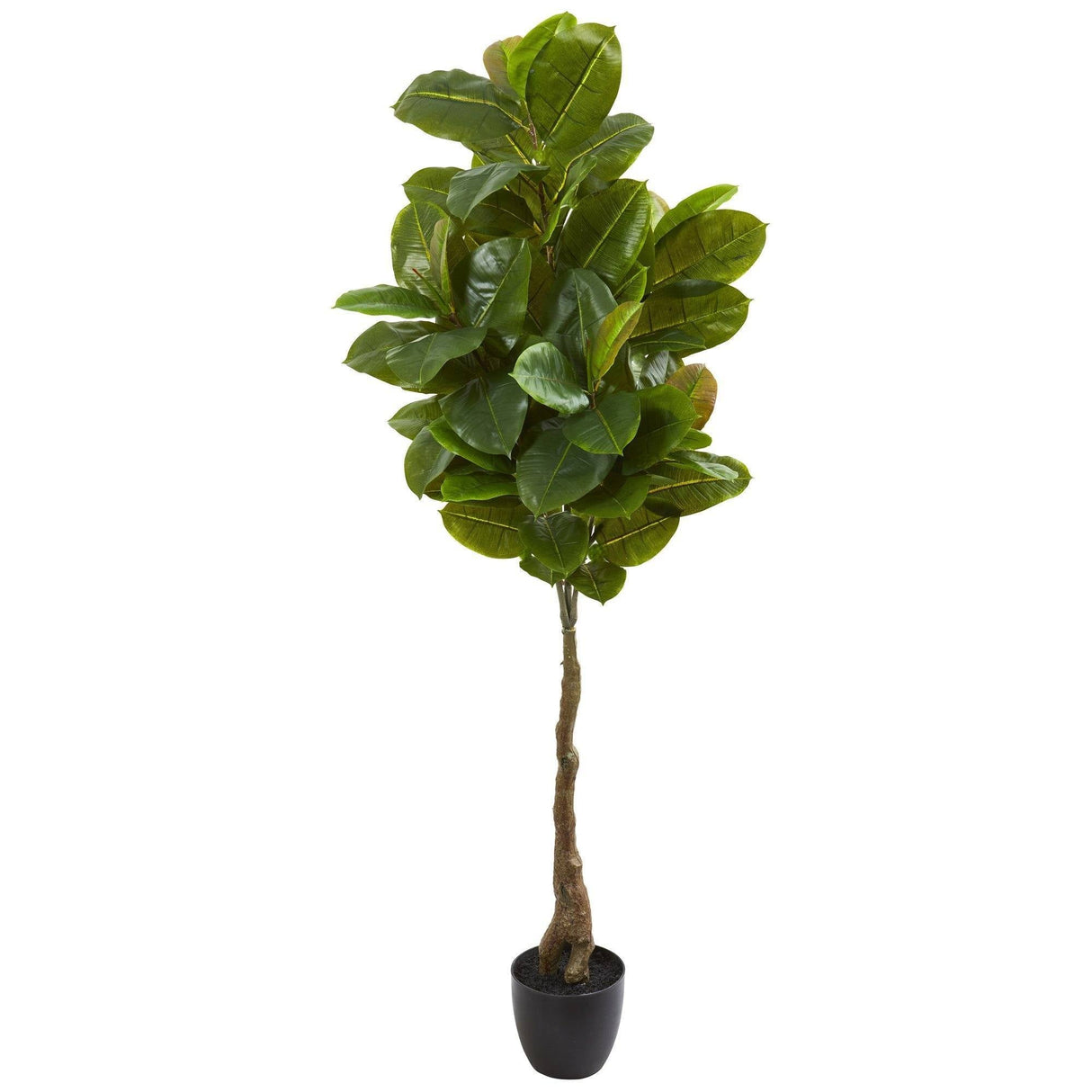 65” Artificial Rubber Leaf Tree (Real Touch)-Parc Decor