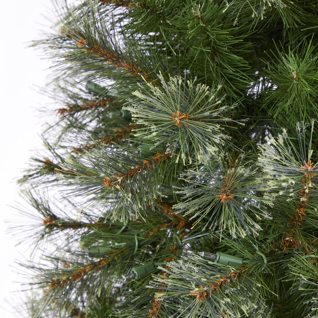 6.5' Cashmere Slim Artificial Christmas Tree with 350 Warm White Lights and 660 Bendable Branches-Christmas Tree-Parc Decor