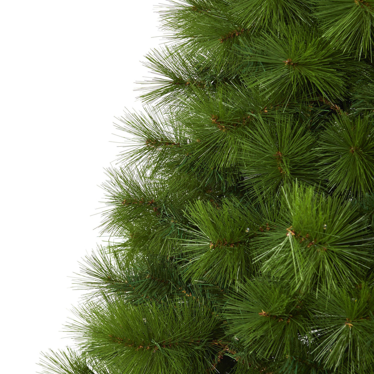 6.5’ Green Scotch Pine Artificial Christmas Tree with 350 Clear LED Lights-Christmas Tree-Parc Decor
