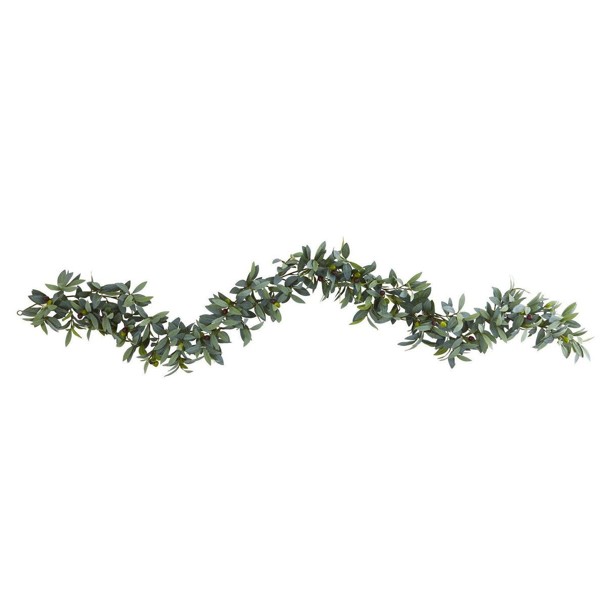 6.5’ Olive Artificial Garland-Garland-Parc Decor