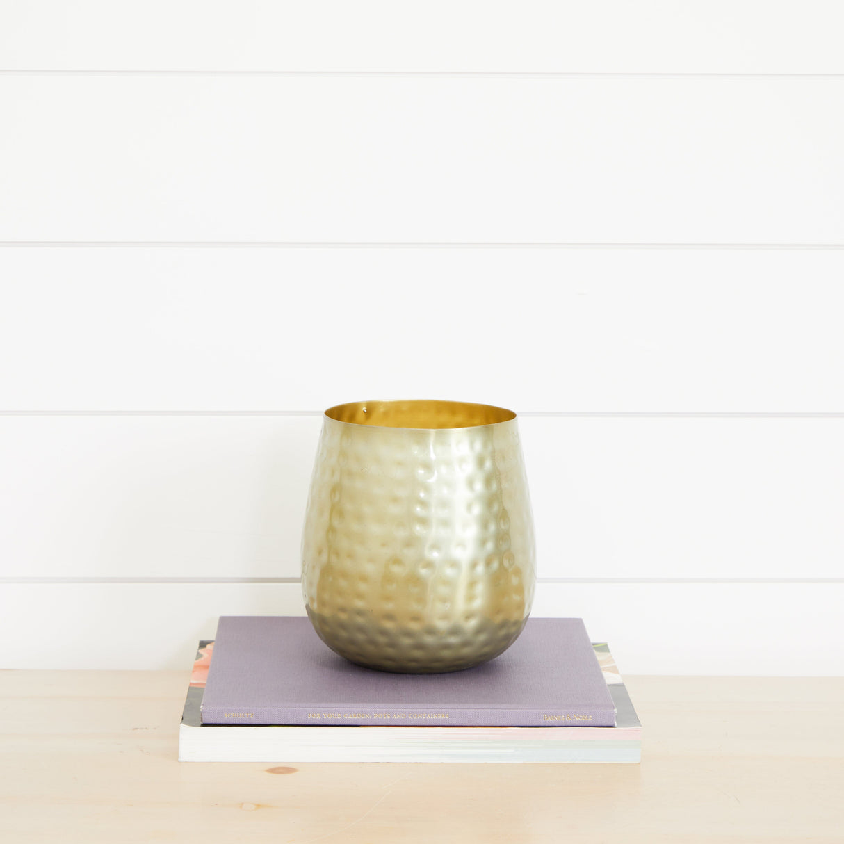 6.5” Oval Shaped Iron Planter-Vase-Parc Decor