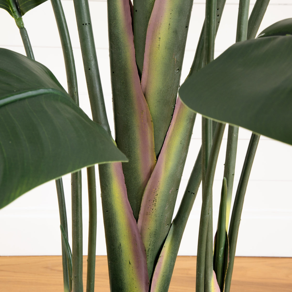 7' Artificial Bird of Paradise Tree with Resin Stone Planter-Tree-Parc Decor