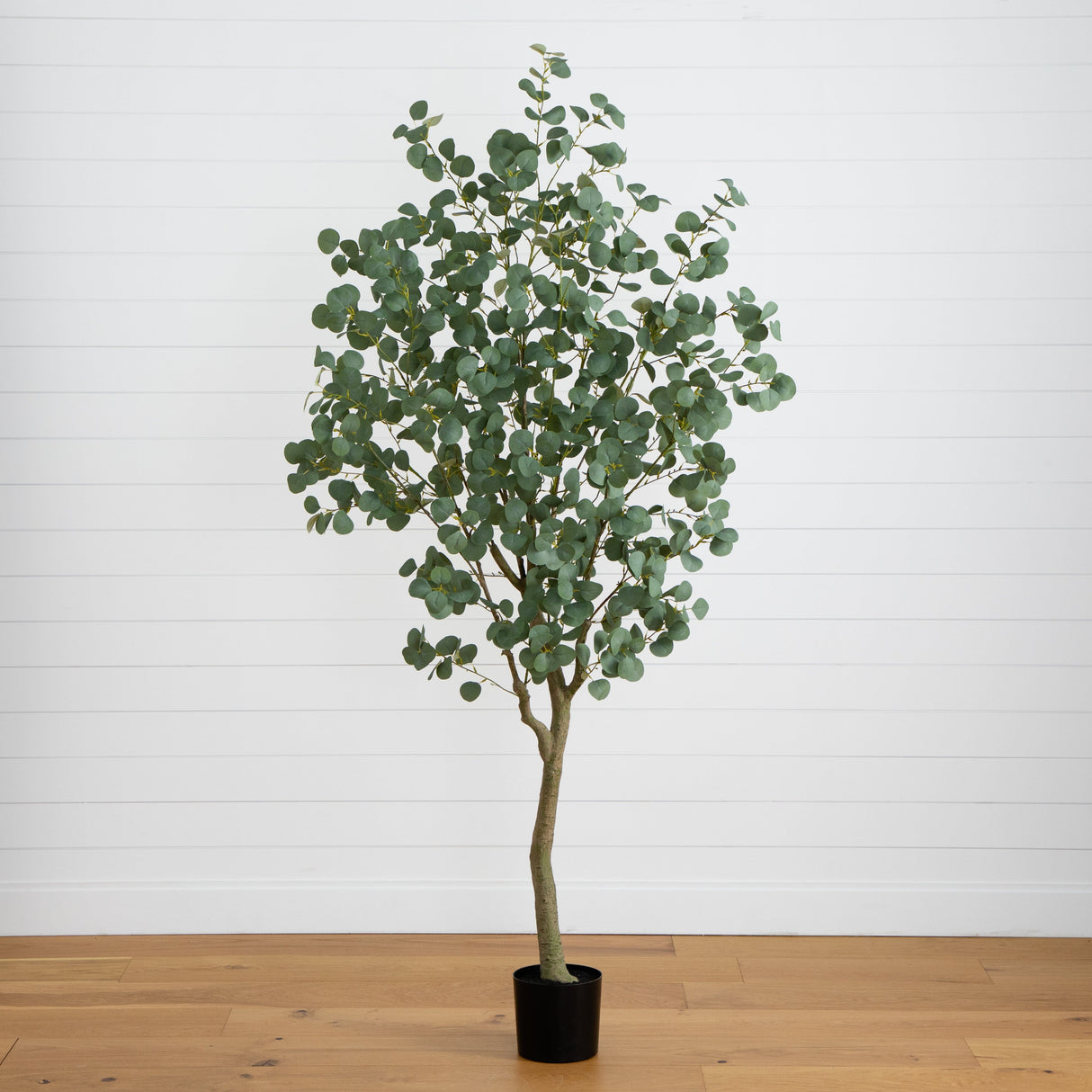 7' Artificial Greco Eucalyptus Tree-Tree-Parc Decor