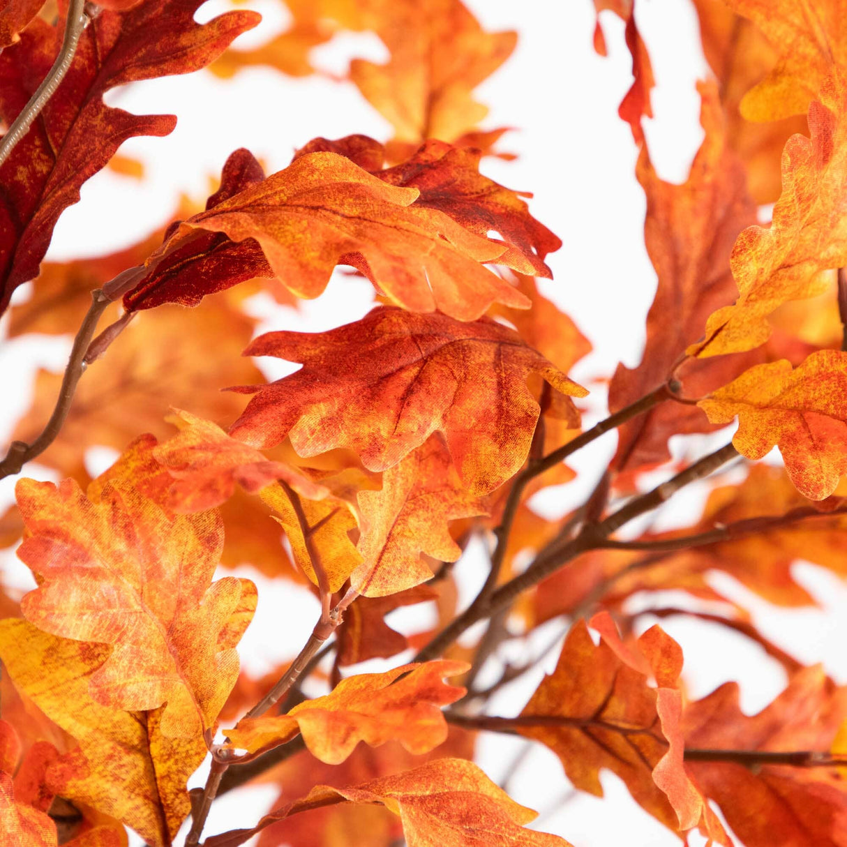 7’ Autumn Oak Artificial Fall Tree-Tree-Parc Decor