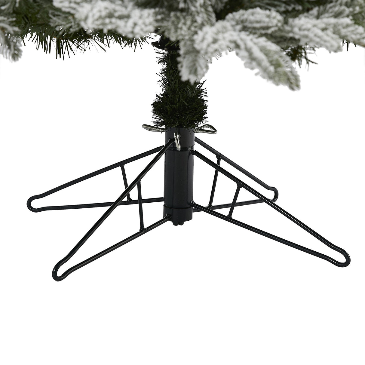 7' Flocked Colorado Mountain Fir Artificial Christmas Tree-Christmas Tree-Parc Decor