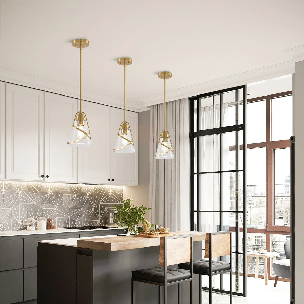 7 Inch Ryan 1-Light Island Pendant Light