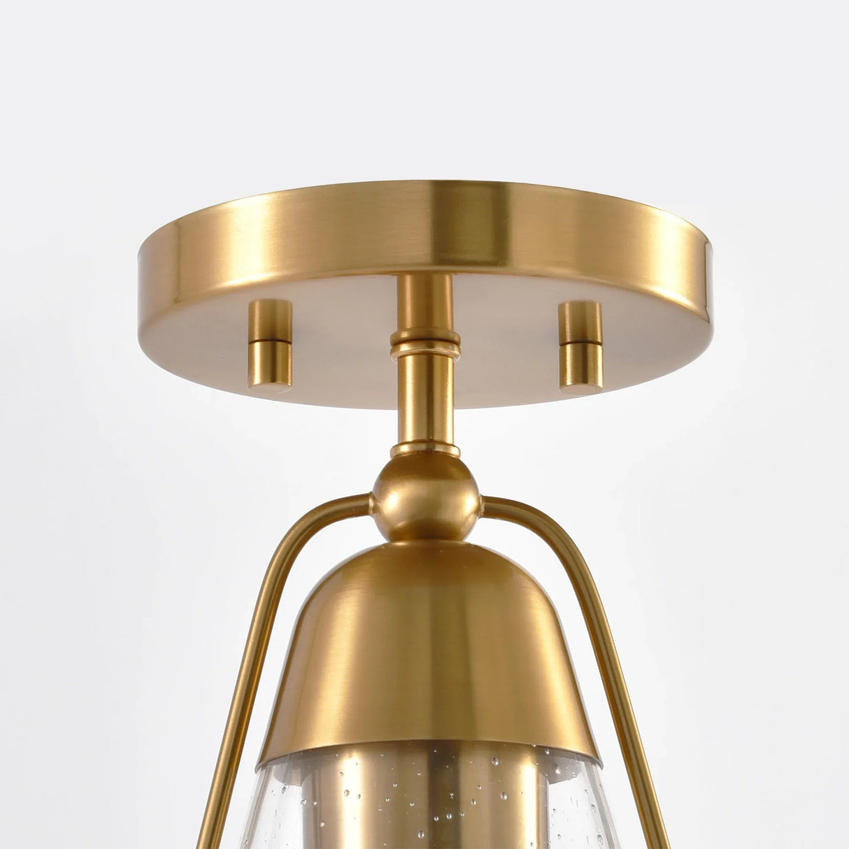7 Inch Walker 1-Light Semi-Flush Mount Ceiling Light
