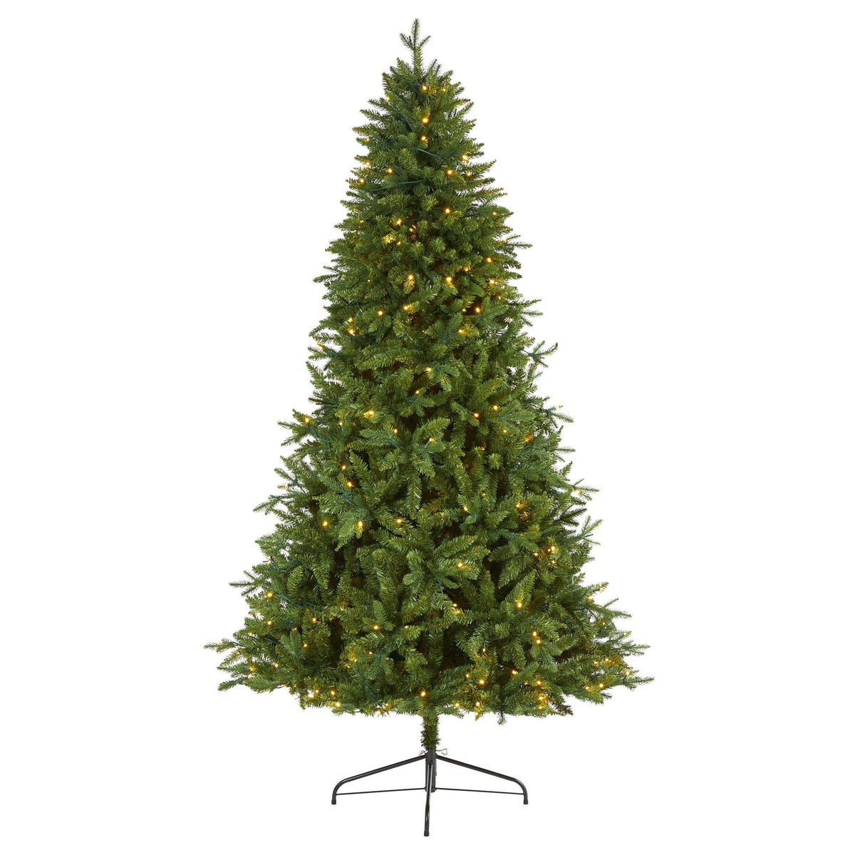 7' New Hampshire Fir Artificial Christmas Tree with 450 Clear LED Lights-Christmas Tree-Parc Decor