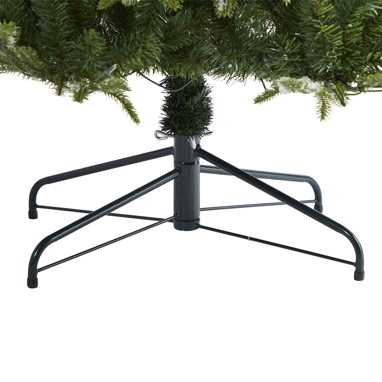 7’ Snowed Grand Teton Artificial Christmas Tree with 500 Clear Lights and 1050 Bendable Branches-Christmas Tree-Parc Decor