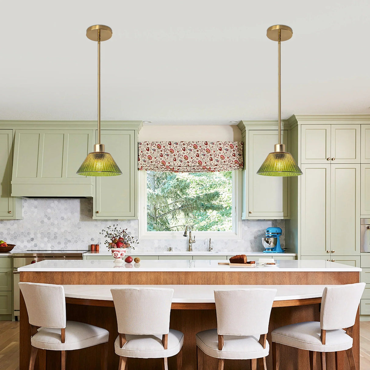 7.5 Inch Yetta 1-Light Island Pendant Light-Parc Decor