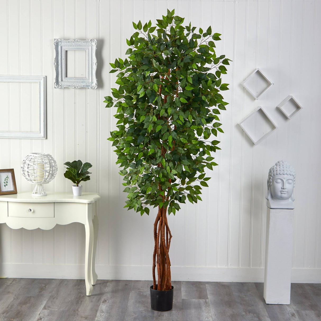 7.5’ Super Deluxe Ficus Tree-Parc Decor