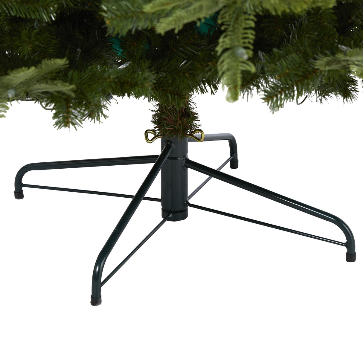 7.5’ Layered Washington Spruce Artificial Christmas Tree with 550 Clear LED Lights and 1325 Bendable Branches-Christmas Tree-Parc Decor