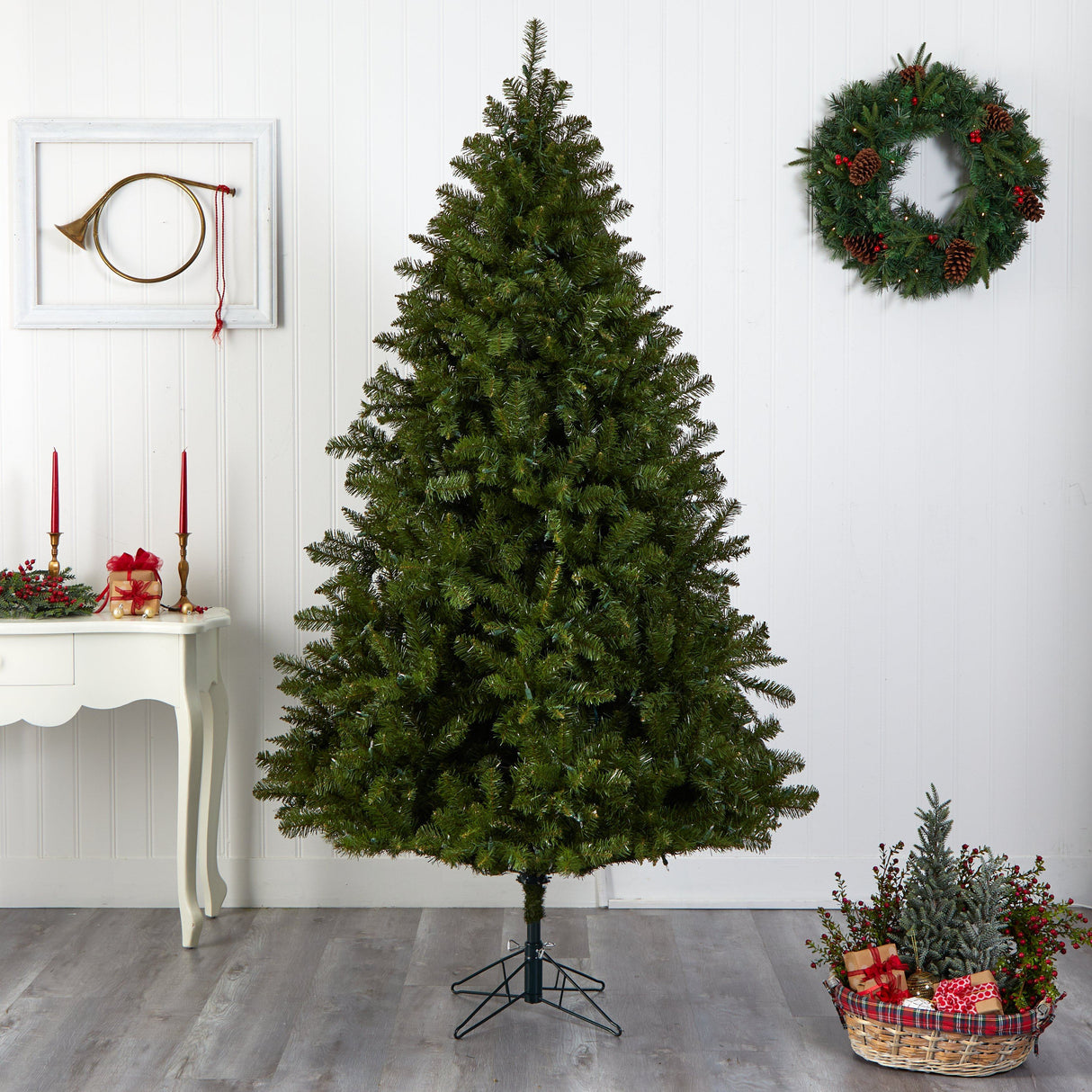 7.5’ Windermere Christmas Tree w/Clear Lights-Christmas Tree-Parc Decor