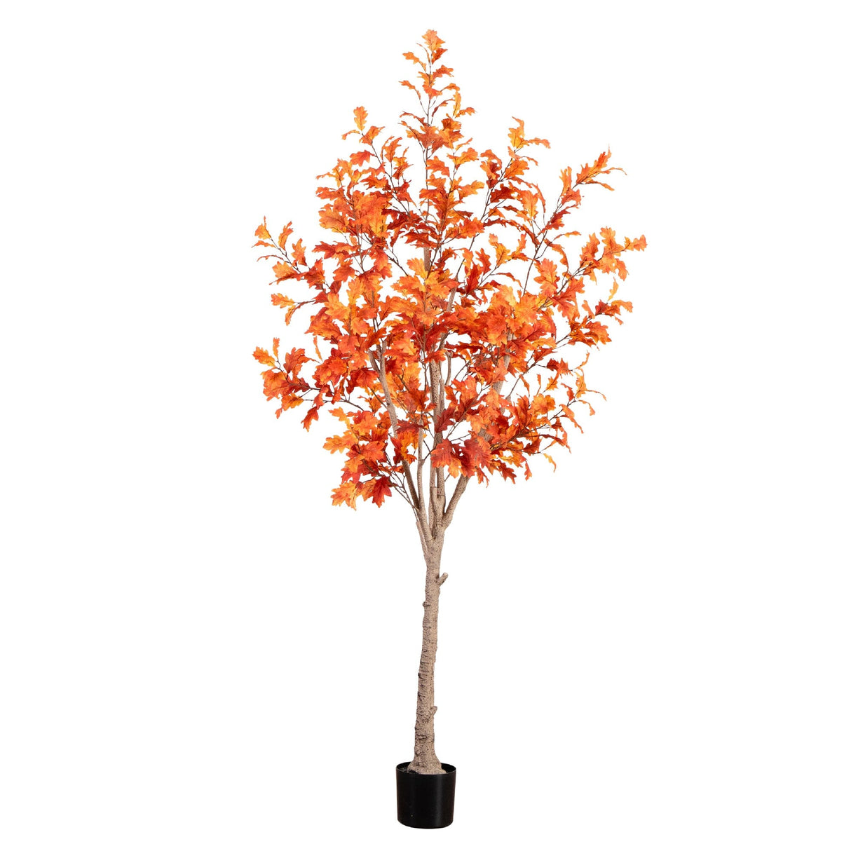 8’ Autumn Oak Artificial Fall Tree-Tree-Parc Decor
