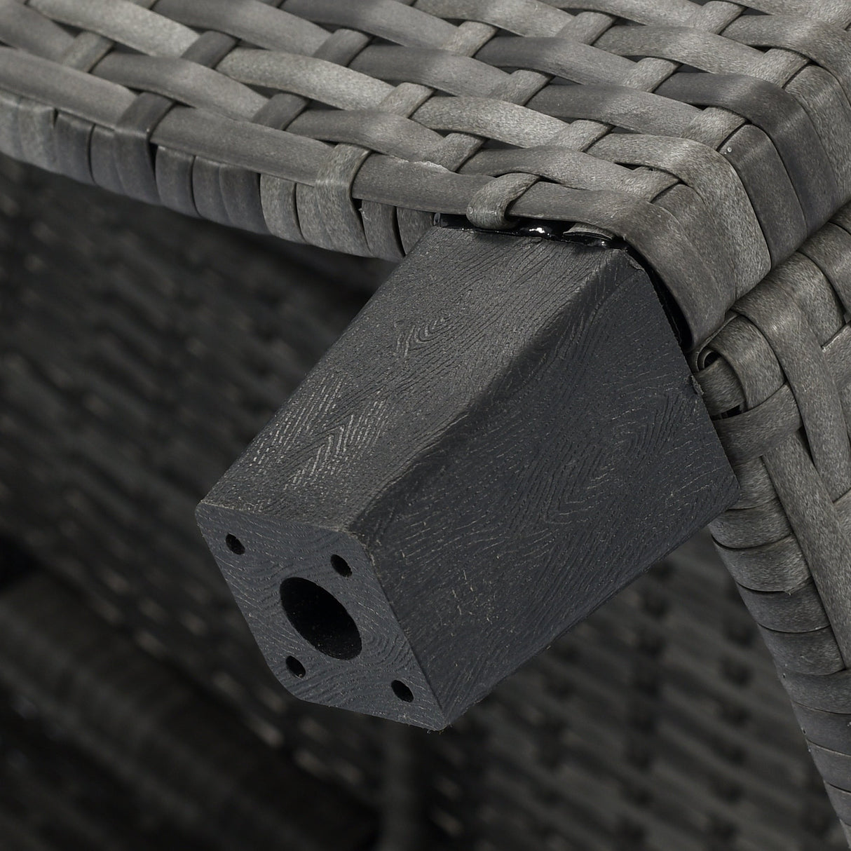 8-pieces Outdoor Wicker Round Sofa Set-Outdoor Furniture-Parc Decor