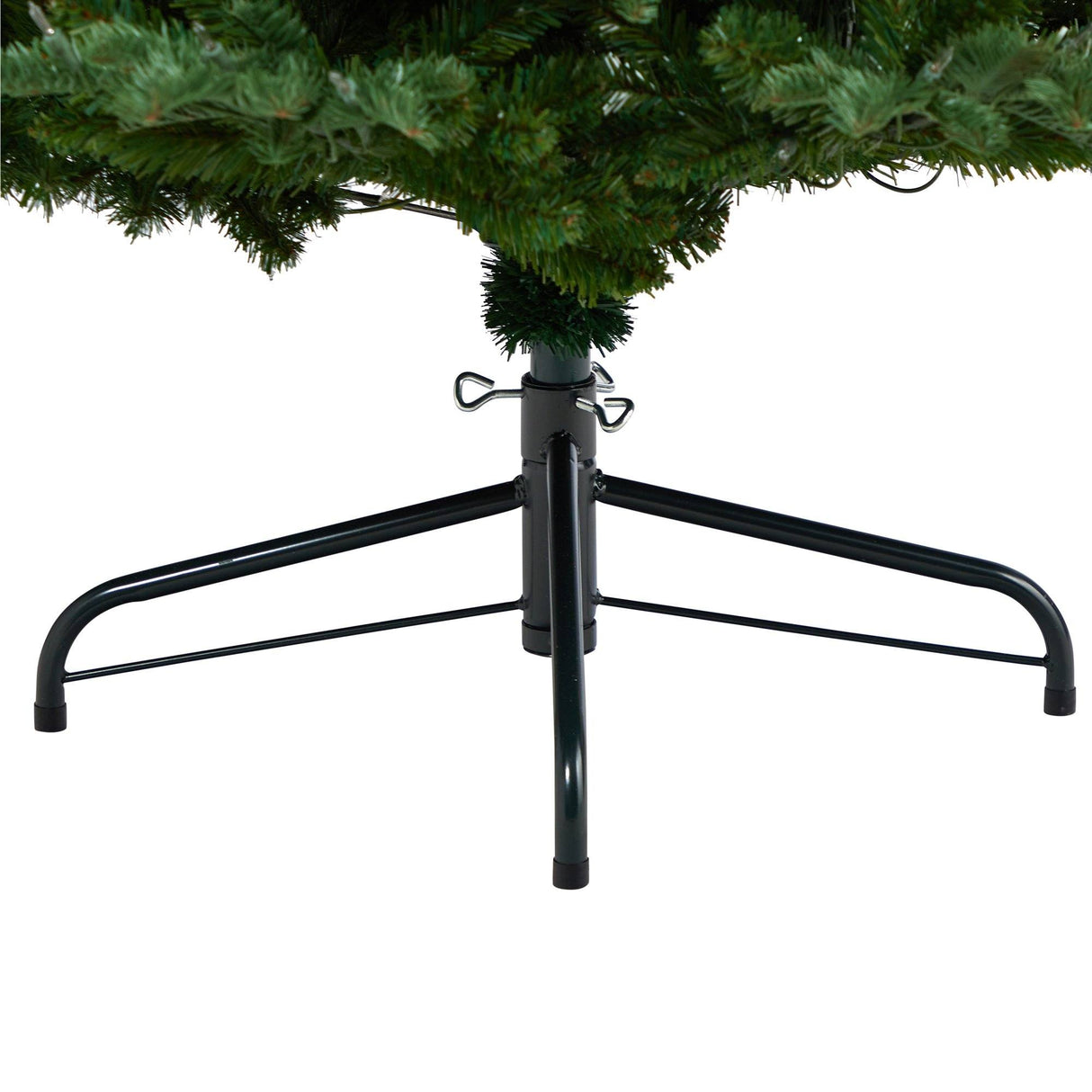 8’ South Carolina Fir Artificial Christmas Tree with 650 Clear LED Lights and 2598 Bendable Branches-Christmas Tree-Parc Decor