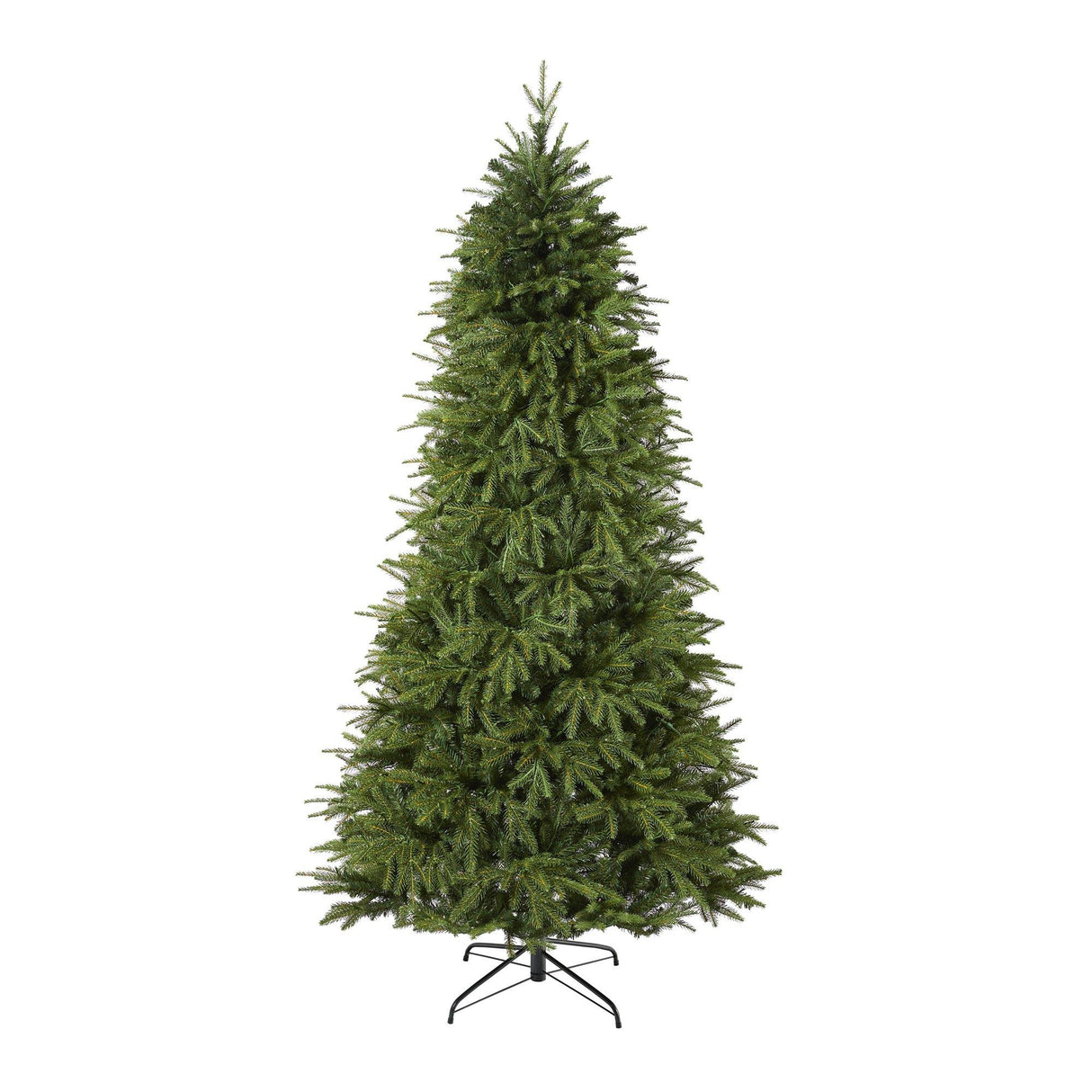8’ Vancouver Fir “Natural Look” Artificial Christmas Tree with 700 Clear LED Lights and 3470 Bendable Branches-Christmas Tree-Parc Decor