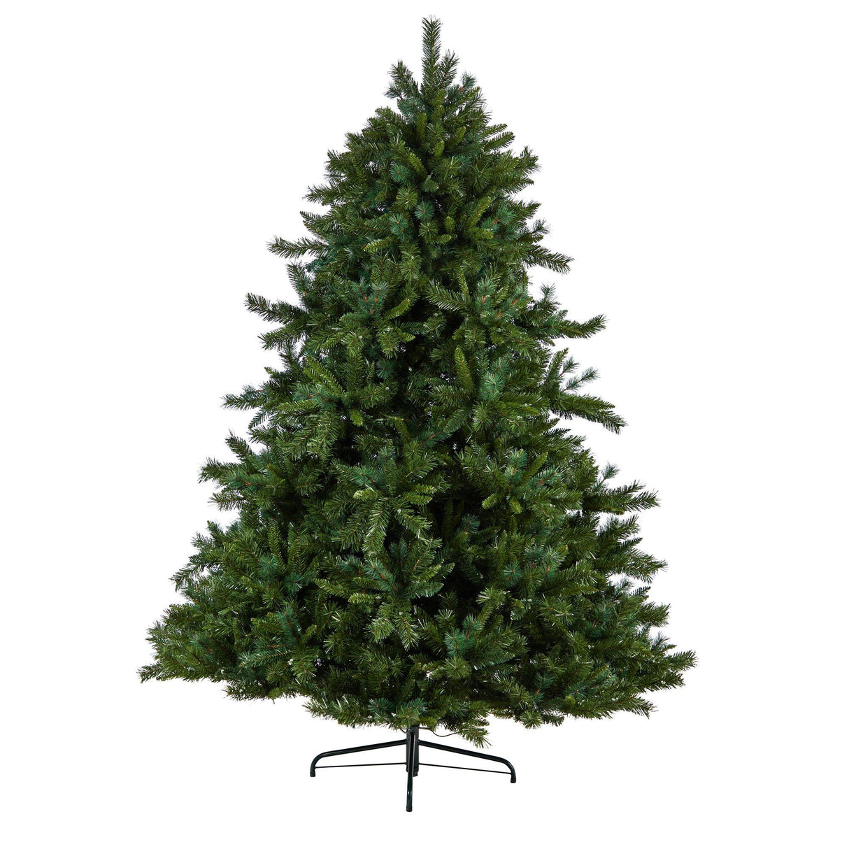8’ Wyoming Mixed Pine Artificial Christmas Tree with 650 Clear Lights and 2302 Bendable Branches-Christmas Tree-Parc Decor