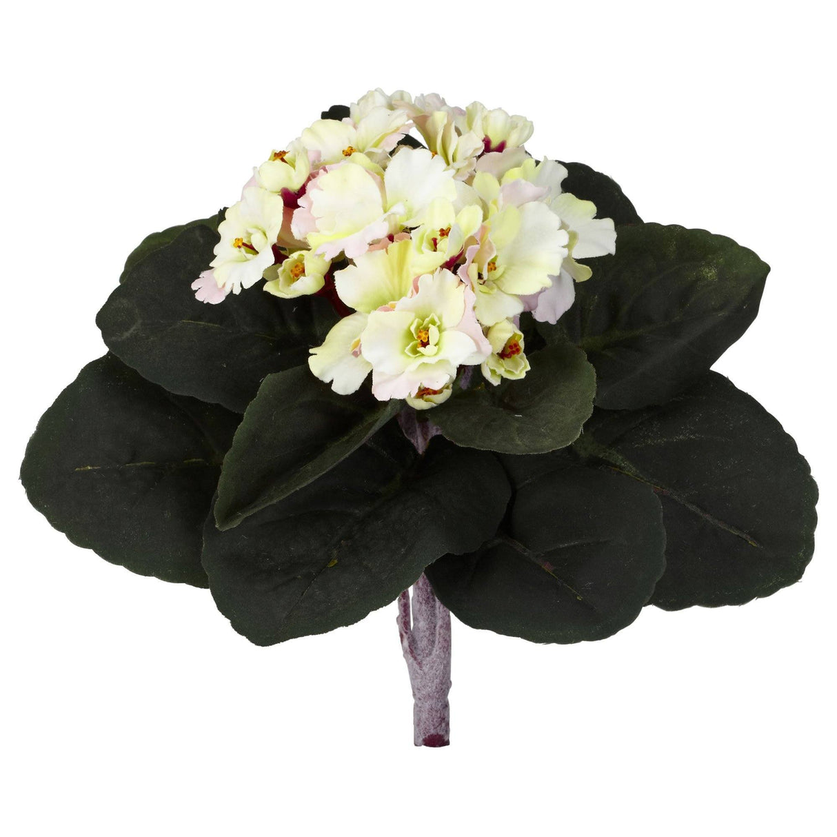 9” African Violet Artificial Plant (Set of 6)-Parc Decor