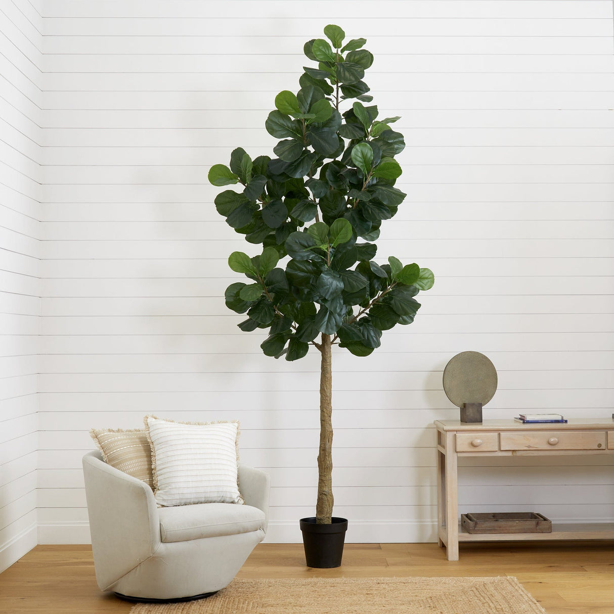 9’ Artificial Fiddle Leaf Fig Tree-Tree-Parc Decor