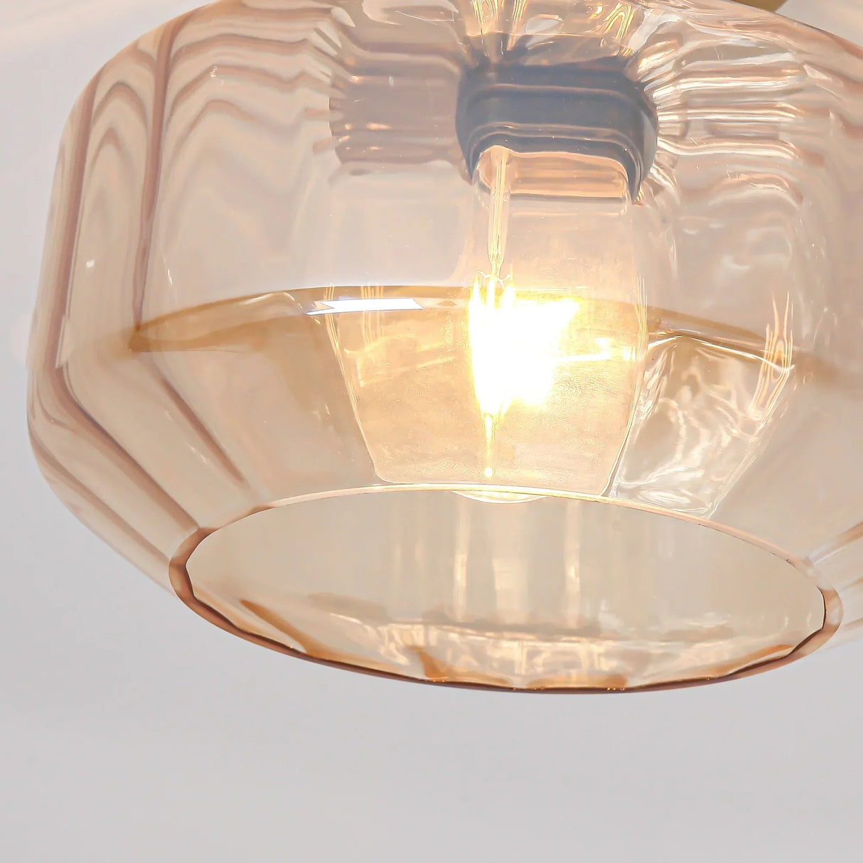 9 Inch Gerald 1-Light Semi-Flush Mount Ceiling Light