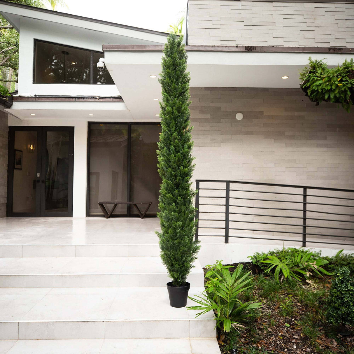 9' UV Resistant Artificial Cedar Pine Tree (Indoor/Outdoor)-Tree-Parc Decor