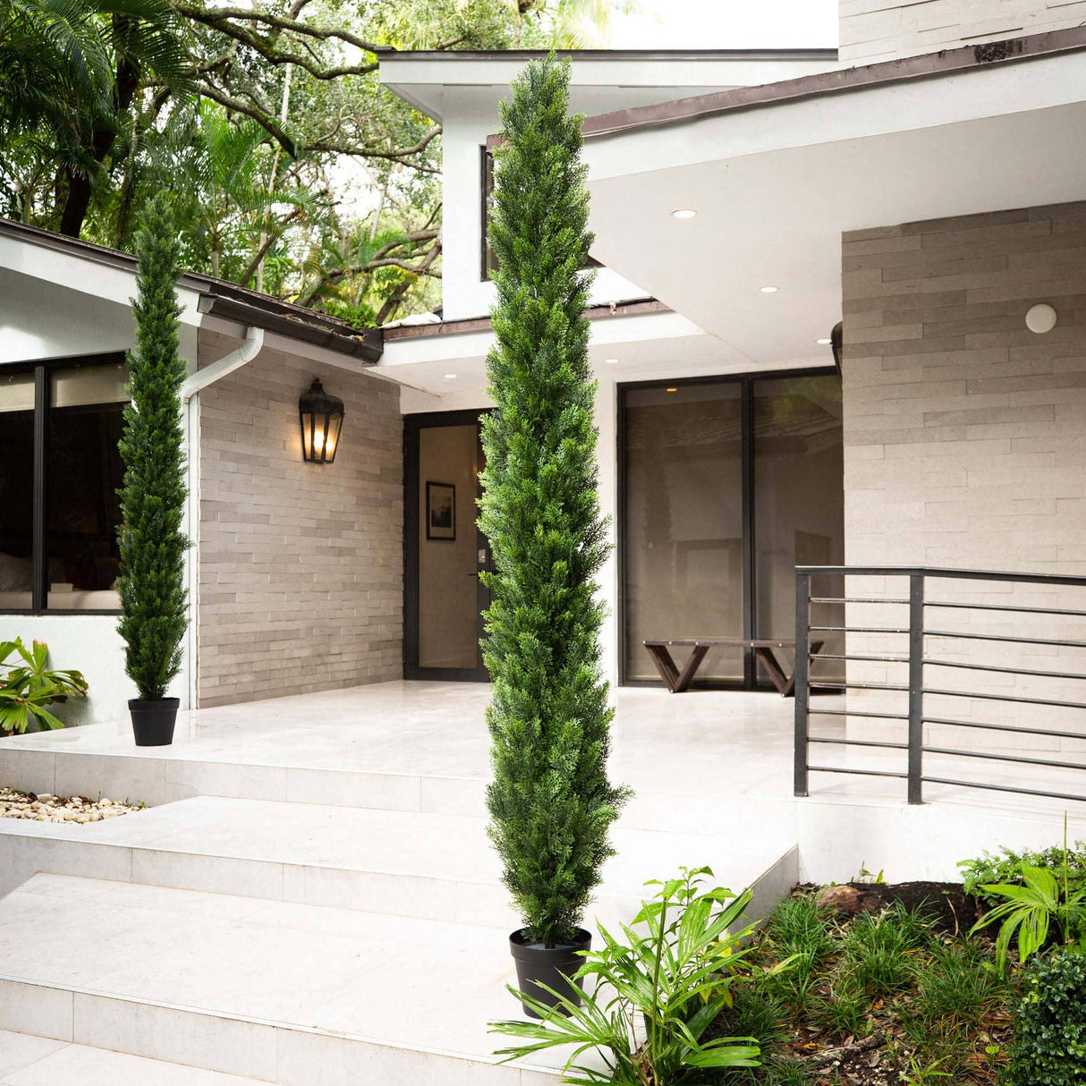 9' UV Resistant Artificial Cedar Pine Tree (Indoor/Outdoor)-Tree-Parc Decor