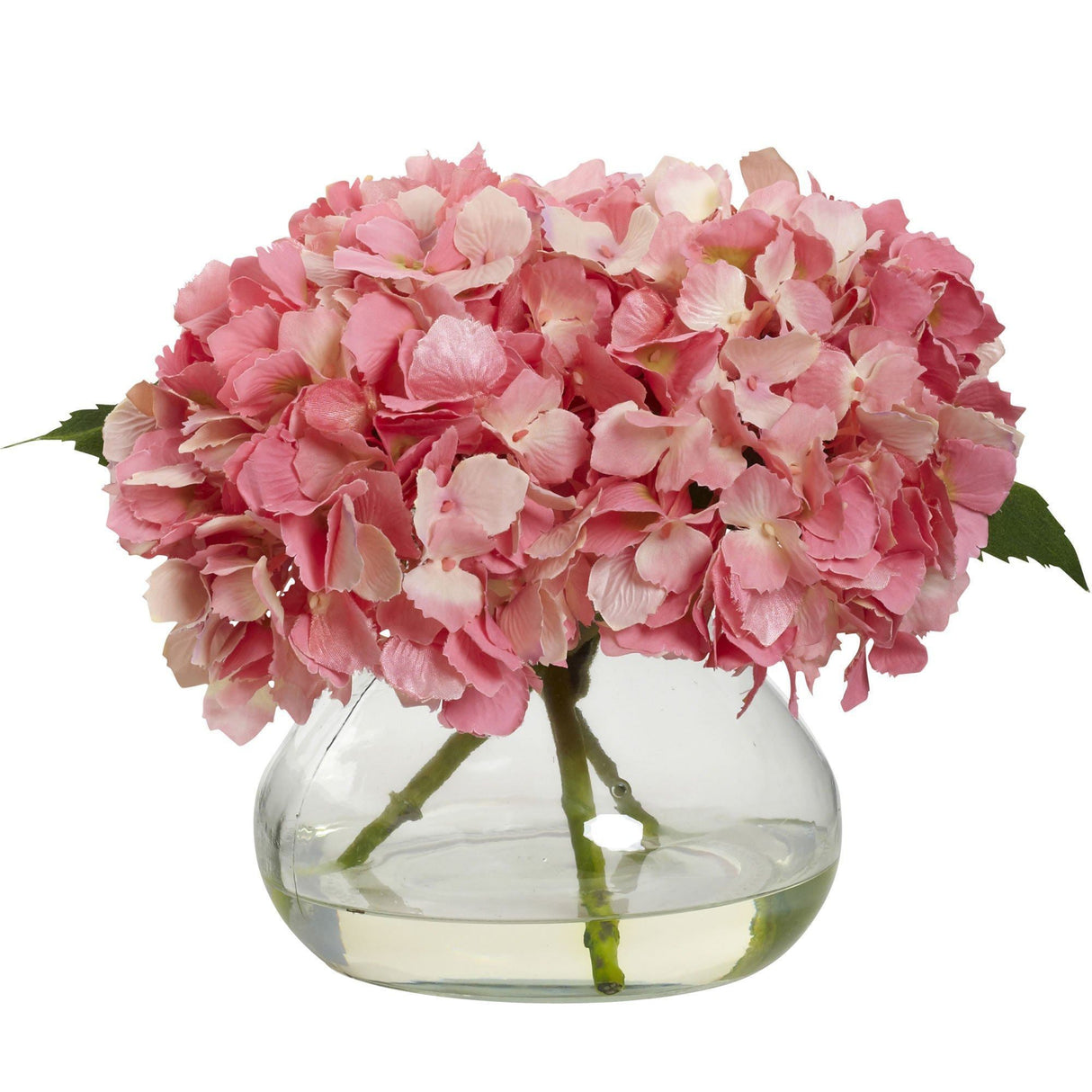 Artificial Blooming Hydrangea in Vase-Parc Decor