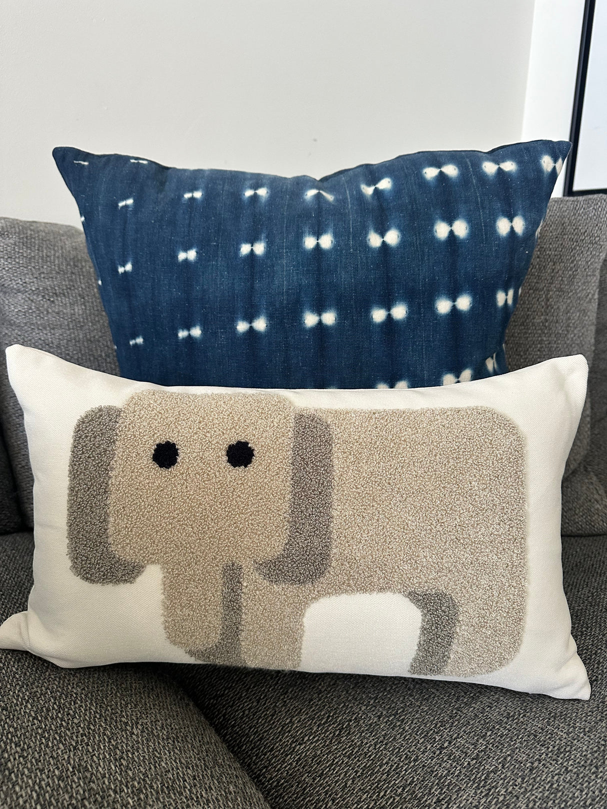 Babar Lumbar Pillow Cover-Parc Decor