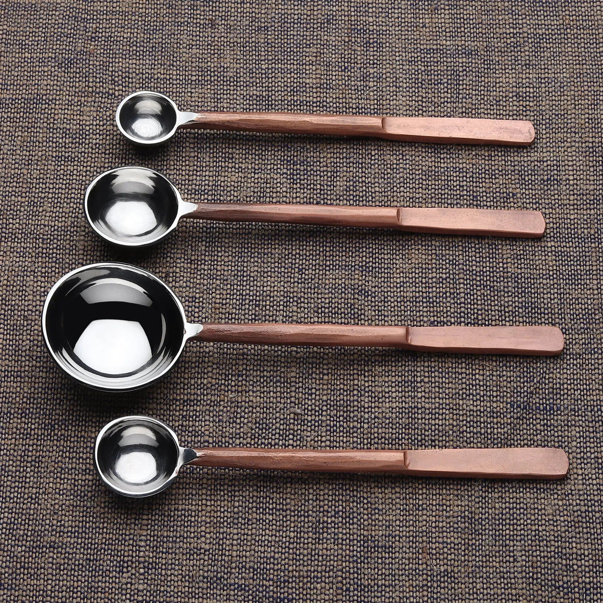 Celia Copper Measuring Spoons Set-Parc Decor