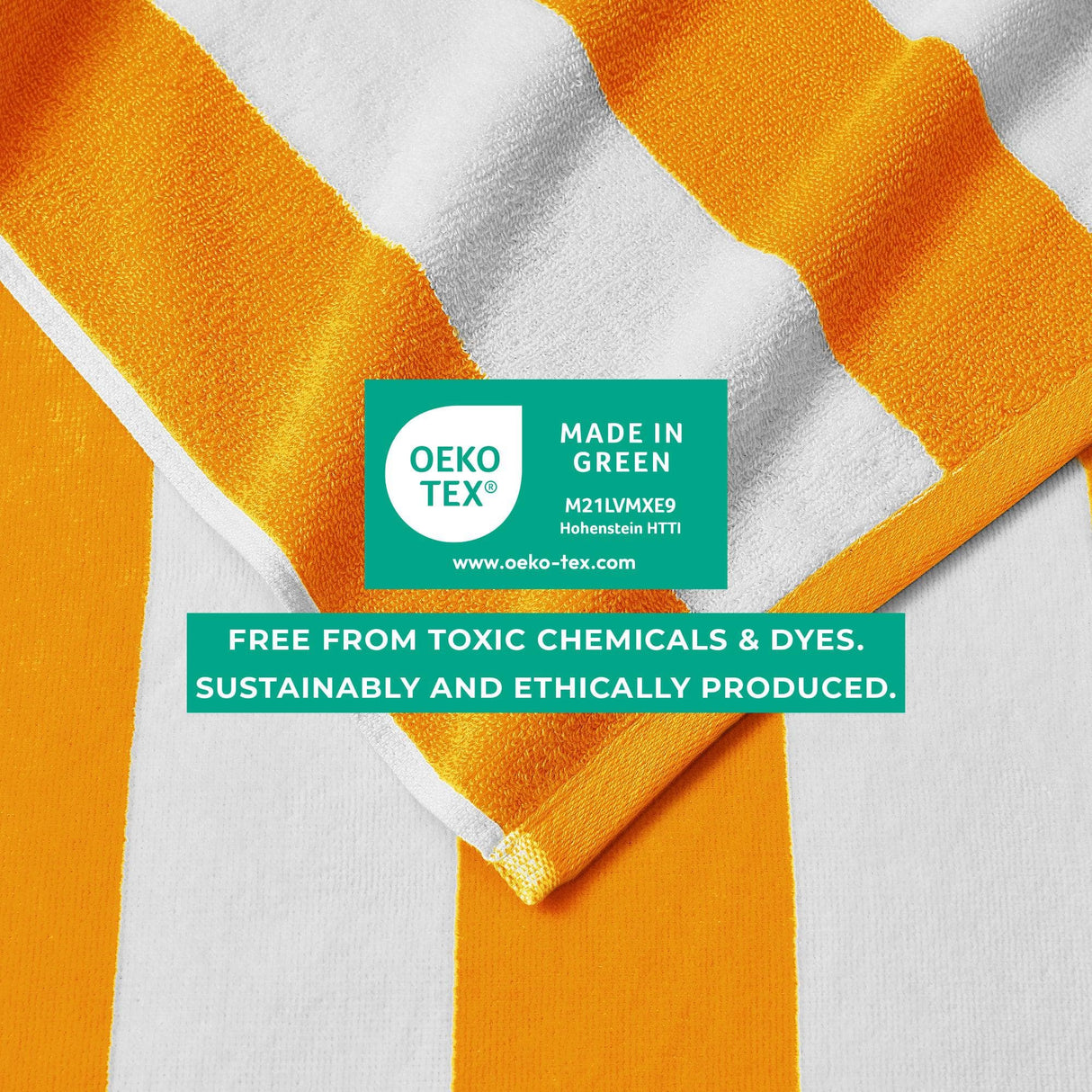 Cotton Velour Cabana Stripe Beach Towel – Novia Collection-Parc Decor