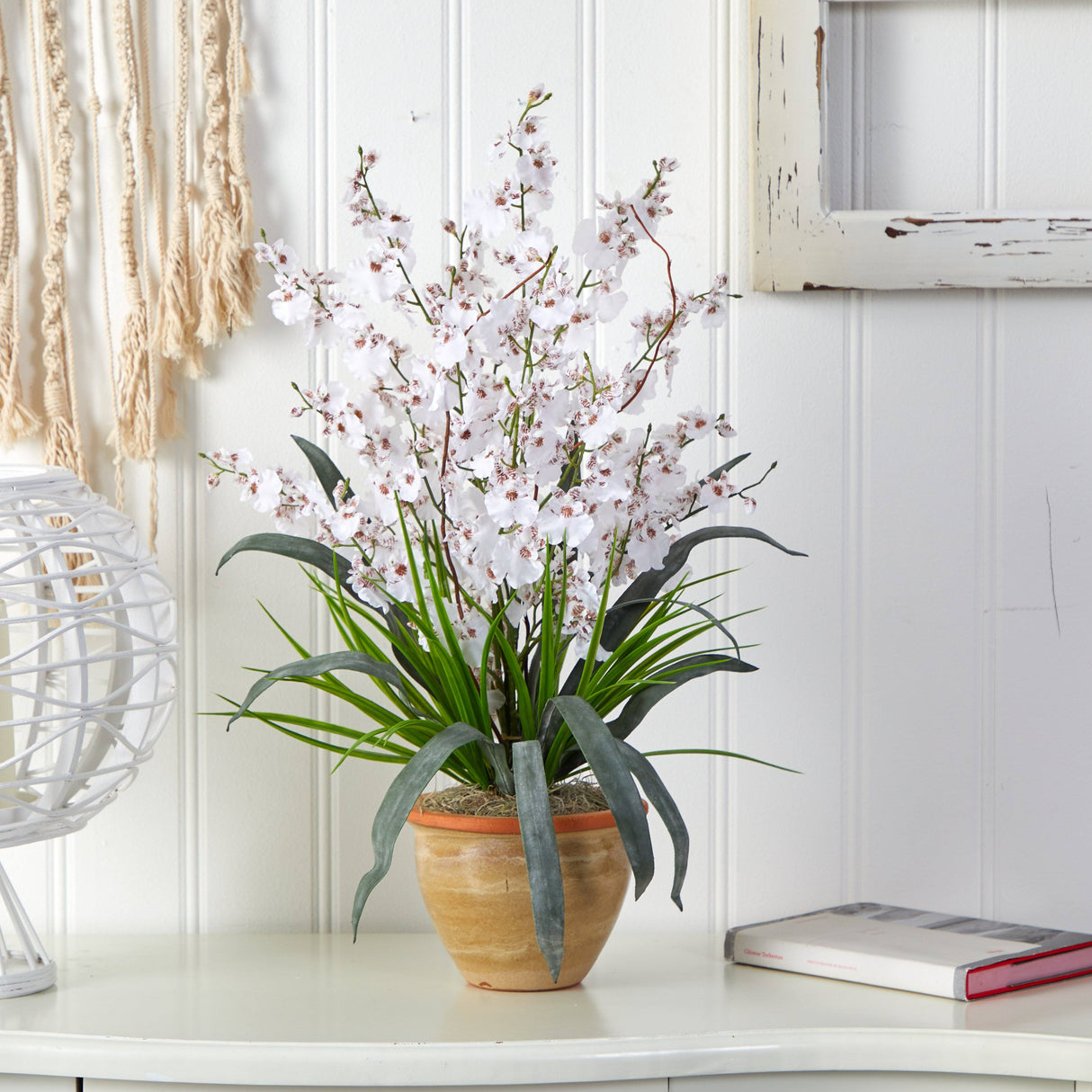 Dancing Lady Silk Orchid Arrangement-Parc Decor