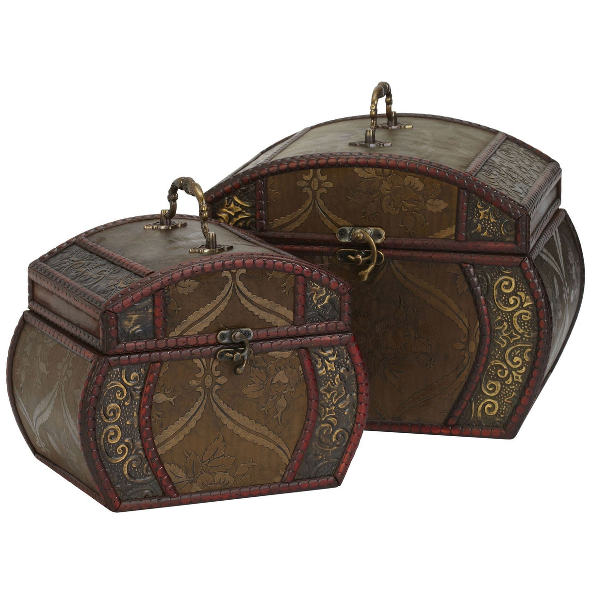 Decorative Chests (Set of 2)-Parc Decor