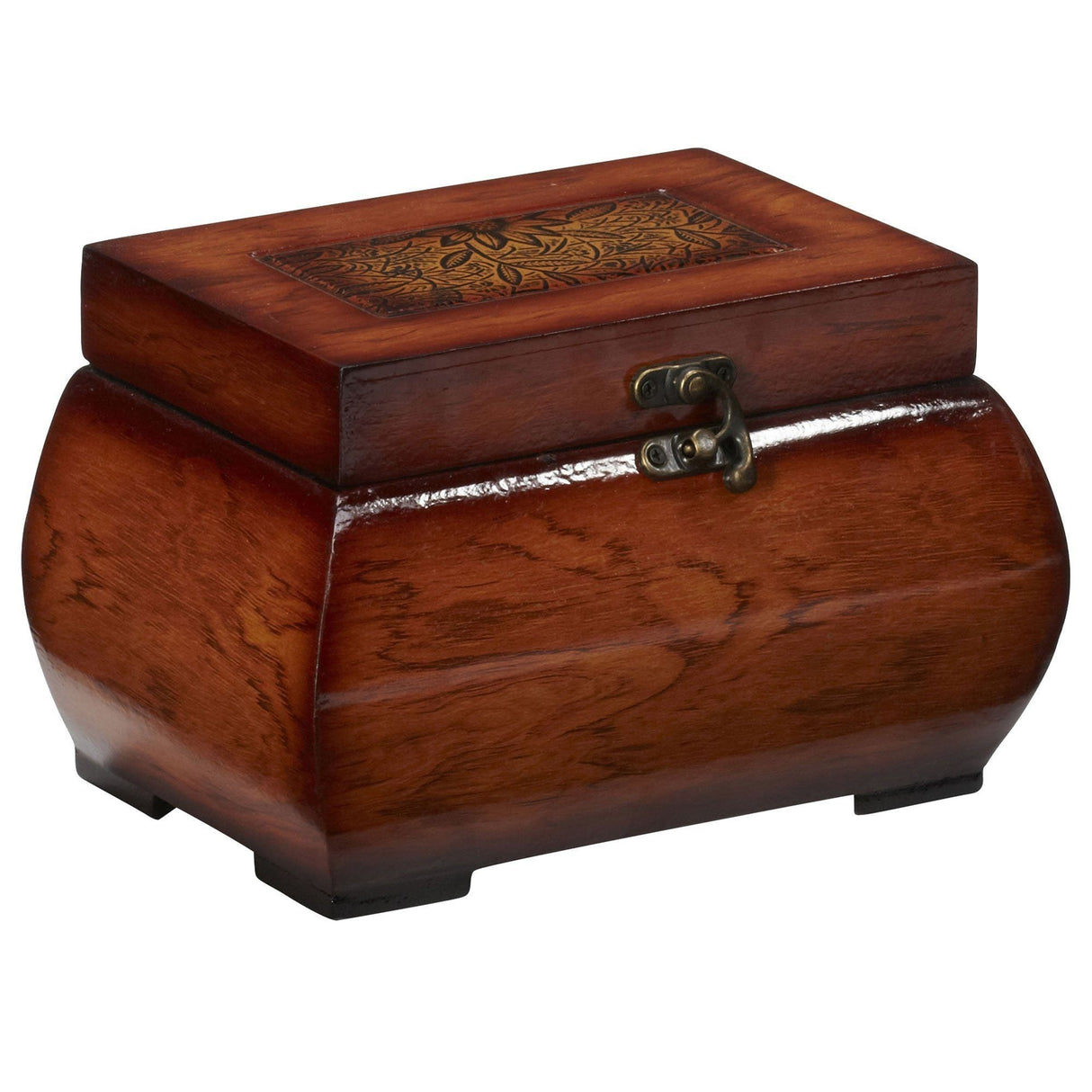 Decorative Lacquered Wood Chests (Set of 2)-Parc Decor