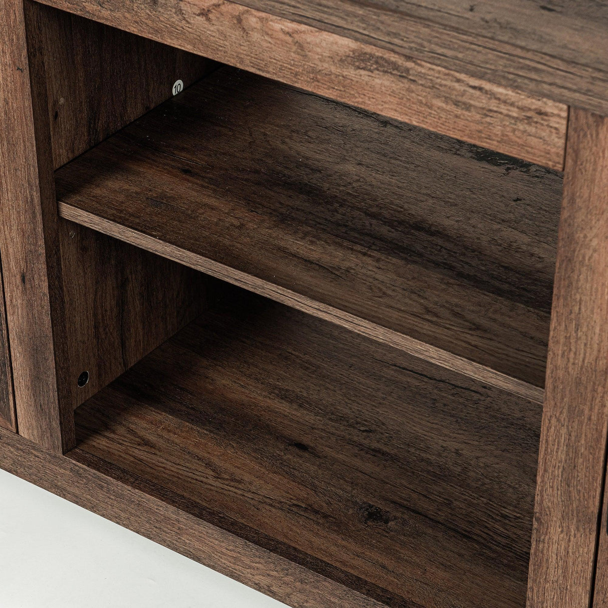 Farmhouse TV Stand for 58 Inch TV Storage Cabinet for Living Room-Parc Decor