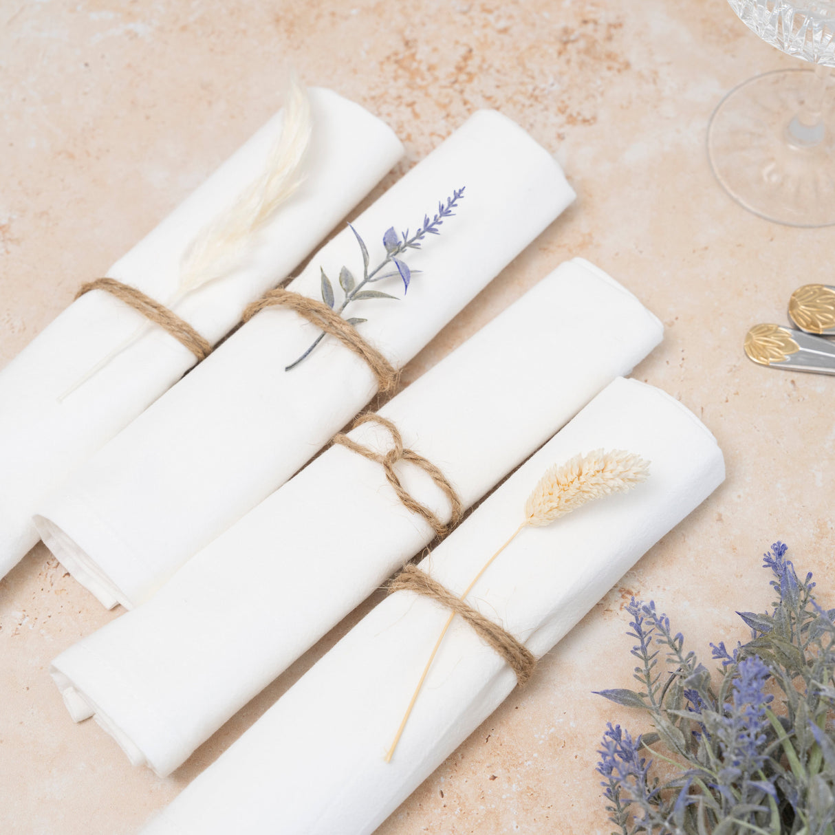 Flour Sack Napkins-Parc Decor