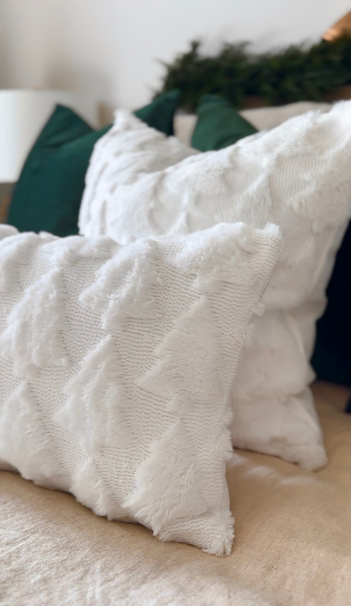 Fraser Fir Pillow Cover-Parc Decor