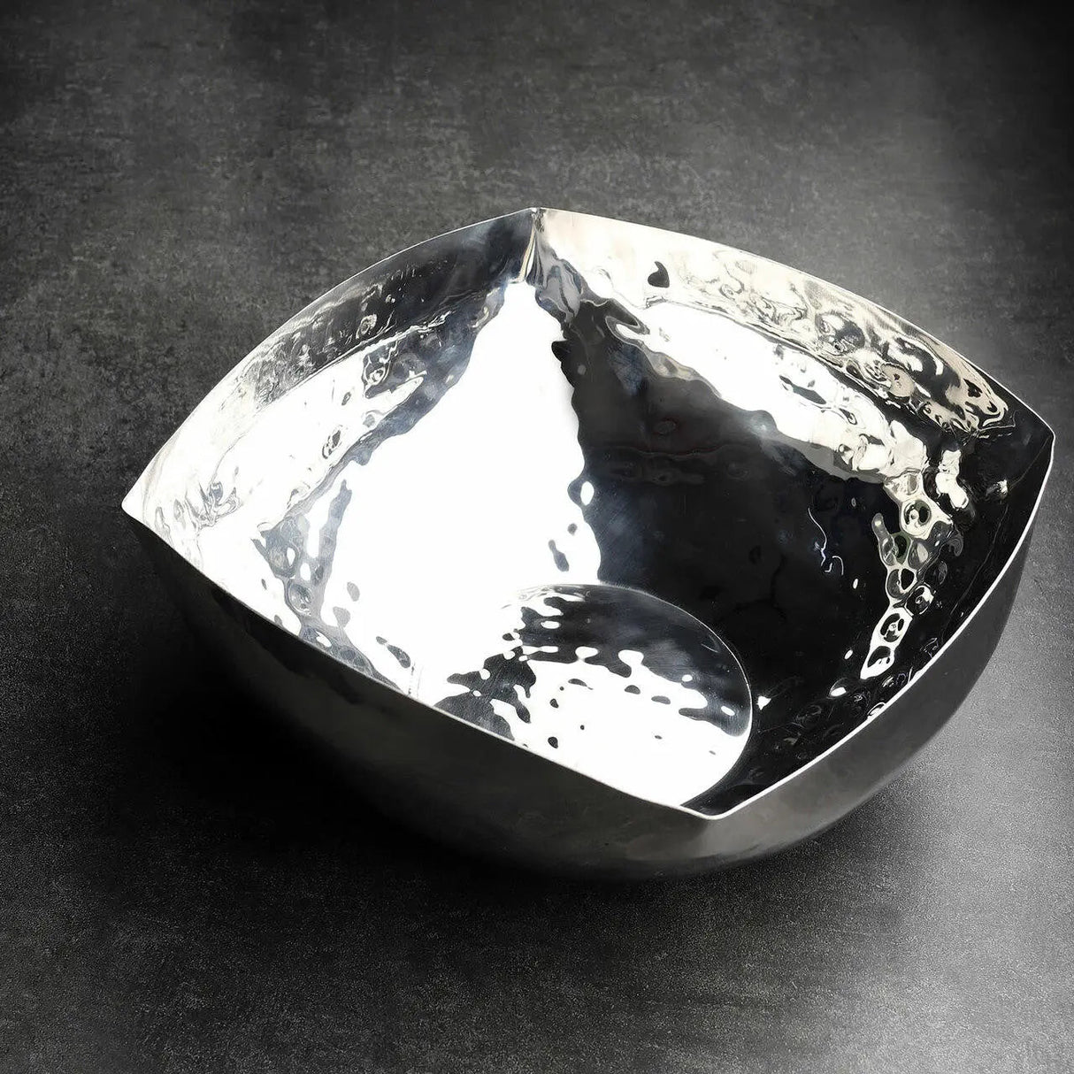 Full Polished Stainless Steel 11" Salad Bowl-Parc Decor